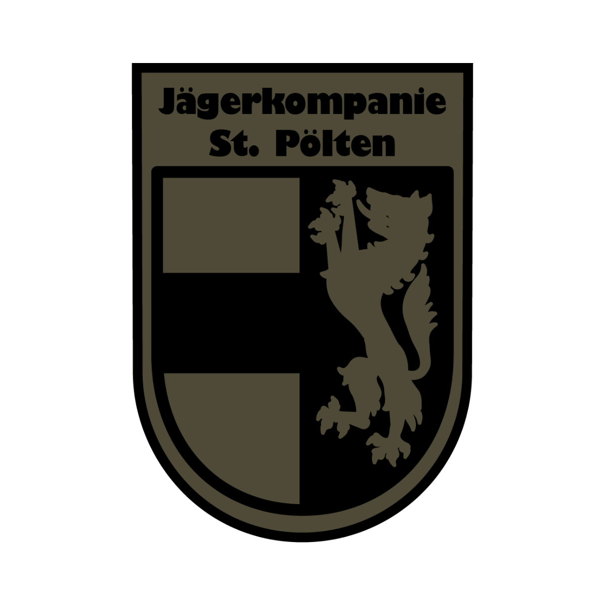 Wappen der JÄGERKOMPANIE ST.PÖLTEN