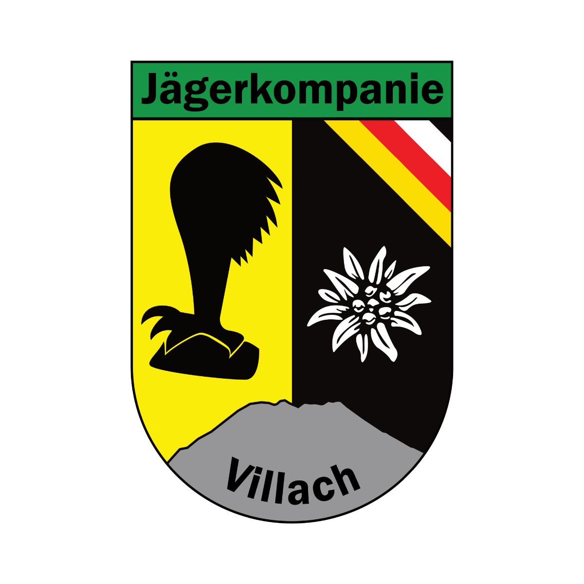 Wappen der JÄGERKOMPANIE VILLACH